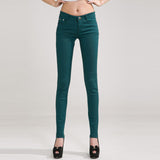 Woman jeans Solid Pencil women Pants - ladies Shapewear 
