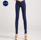 Woman jeans Solid Pencil women Pants - ladies Shapewear 