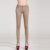 Woman jeans Solid Pencil women Pants - ladies Shapewear 
