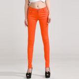 Woman jeans Solid Pencil women Pants - ladies Shapewear 