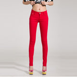 Woman jeans Solid Pencil women Pants - ladies Shapewear 