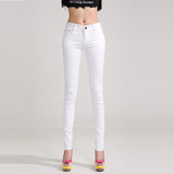 Woman jeans Solid Pencil women Pants - ladies Shapewear 