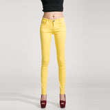 Woman jeans Solid Pencil women Pants - ladies Shapewear 