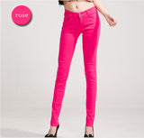 Woman jeans Solid Pencil women Pants - ladies Shapewear 
