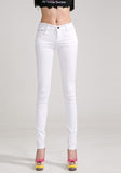 {Guoran} Candy Color Women Jeans Pencil Pants - ladies Shapewear 