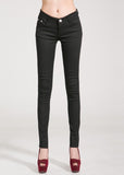 {Guoran} Candy Color Women Jeans Pencil Pants - ladies Shapewear 