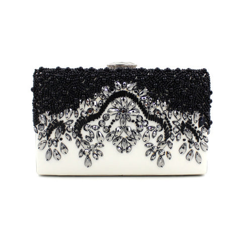 Milisente Women Black Clutch Wedding Bags - ladies Shapewear 