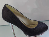 gold high heels green white wedding shoes - ladies Shapewear 