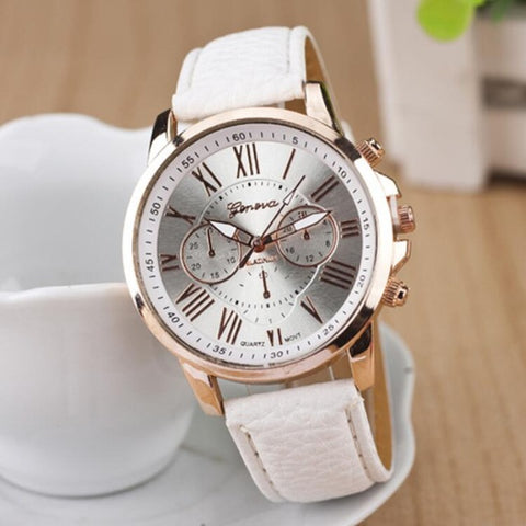 MINHIN Multi Colors Belt Quartz Wristwatches - ladies Shapewear 