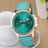 MINHIN Multi Colors Belt Quartz Wristwatches - ladies Shapewear 