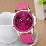 MINHIN Multi Colors Belt Quartz Wristwatches - ladies Shapewear 