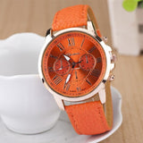 MINHIN Multi Colors Belt Quartz Wristwatches - ladies Shapewear 