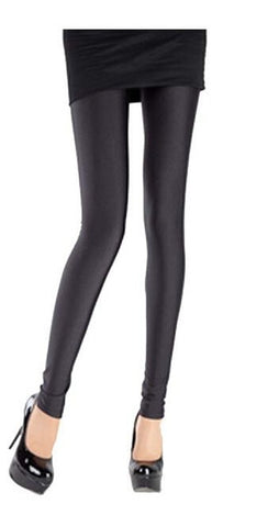 Sexy Solid Candy Neon Plus Size Women's Leggings - ladies Shapewear 