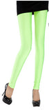 Sexy Solid Candy Neon Plus Size Women's Leggings - ladies Shapewear 