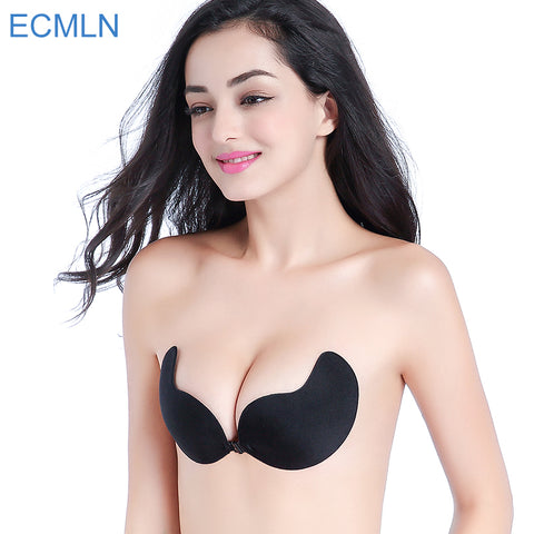 2017Silicone Push Up bras Strapless - ladies Shapewear 