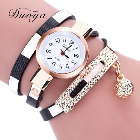 2017 DUOYA New Fashion Watches - ladies Shapewear 