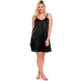 BLUETIME Plus Size Sleep Dress Nightgown - ladies Shapewear 