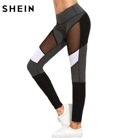 SHEIN Casual Leggings Women Fitness Leggings - ladies Shapewear 