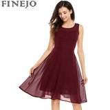 Summer Women Chiffon Dress - ladies Shapewear 