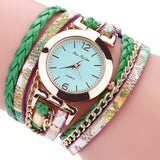 New Fashion Women Thin Multi Layers Quartz Bracelet Watch - ladies Shapewear 