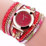 New Fashion Women Thin Multi Layers Quartz Bracelet Watch - ladies Shapewear 