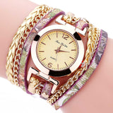 New Fashion Women Thin Multi Layers Quartz Bracelet Watch - ladies Shapewear 