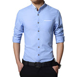 New Fashion Casual Men Shirt Long Sleeve shirt - ladies Shapewear 