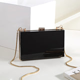Trenadorab Pink Satin Clutch Evening Bag Chain Women Clutches - ladies Shapewear 