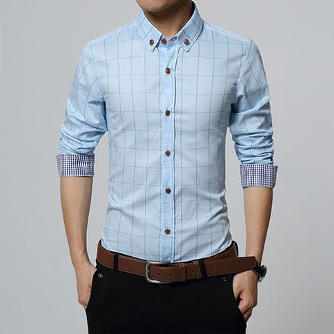 New Autumn Fashion Brand Men Clothes Long Sleeve Shirt - ladies Shapewear 