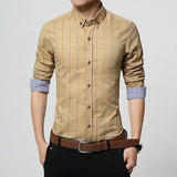 New Autumn Fashion Brand Men Clothes Long Sleeve Shirt - ladies Shapewear 