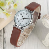 Black/White/Brown/Red Small Dial Women's Bracelet Watches - ladies Shapewear 