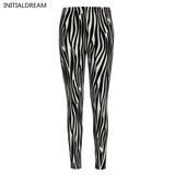 Causal Leggings Womens Fall Fashion Floral Print Leggings - ladies Shapewear 