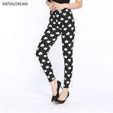 Causal Leggings Womens Fall Fashion Floral Print Leggings - ladies Shapewear 