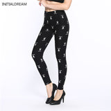 Causal Leggings Womens Fall Fashion Floral Print Leggings - ladies Shapewear 