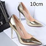 Hot 2017 Spring Autumn Women Pumps Sexy Gold Silver High Heels Shoes - ladies Shapewear 