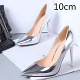 Hot 2017 Spring Autumn Women Pumps Sexy Gold Silver High Heels Shoes - ladies Shapewear 