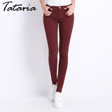 Jeans Female Denim Pants Candy Color Womens Jeans - ladies Shapewear 