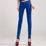 Jeans Female Denim Pants Candy Color Womens Jeans - ladies Shapewear 