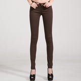 Jeans Female Denim Pants Candy Color Womens Jeans - ladies Shapewear 
