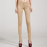 Jeans Female Denim Pants Candy Color Womens Jeans - ladies Shapewear 