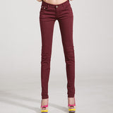 Jeans Female Denim Pants Candy Color Womens Jeans - ladies Shapewear 