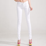 Jeans Female Denim Pants Candy Color Womens Jeans - ladies Shapewear 
