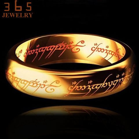 Silver Gold Titanium Stainless Steel Ring for Men Women - ladies Shapewear 