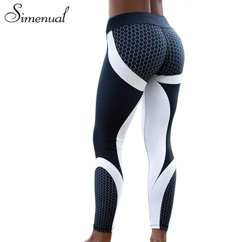 Simenual slim legging trousers sportswear for fitness female pants - ladies Shapewear 