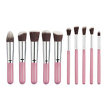 10 Pcs/11Pcs Makeup Brush Set Makeup Tool - ladies Shapewear 