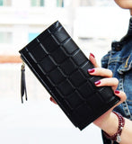 Famous Brand Design Ladies Women Long Leather Clutch - ladies Shapewear 