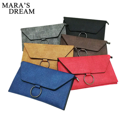 Mara's Dream Envelope Bag Fashion Small Women PU Leather - ladies Shapewear 