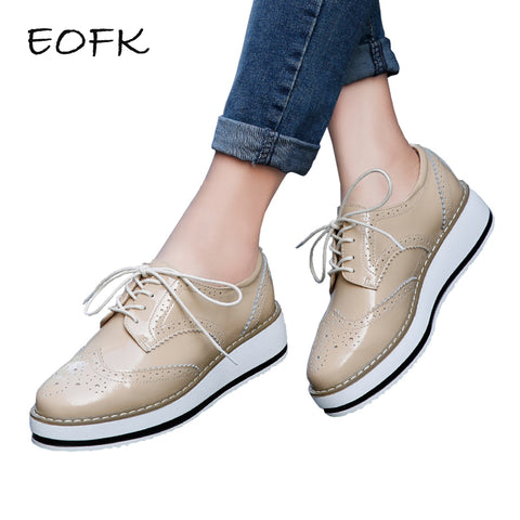 EOFK Brand Spring Women Platform Shoes - ladies Shapewear 