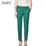 FinalFit Pencil Casual Pants - ladies Shapewear 