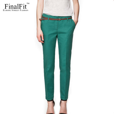 FinalFit Pencil Casual Pants - ladies Shapewear 